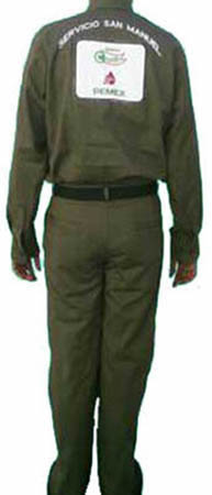 uniforme pemex