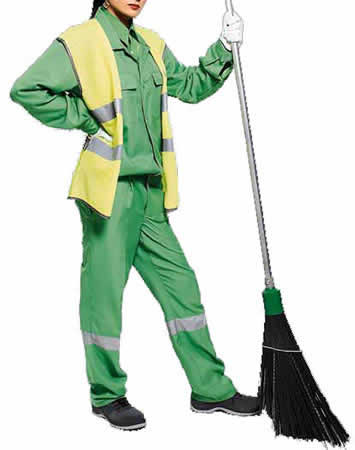 uniforme industrial para limpieza