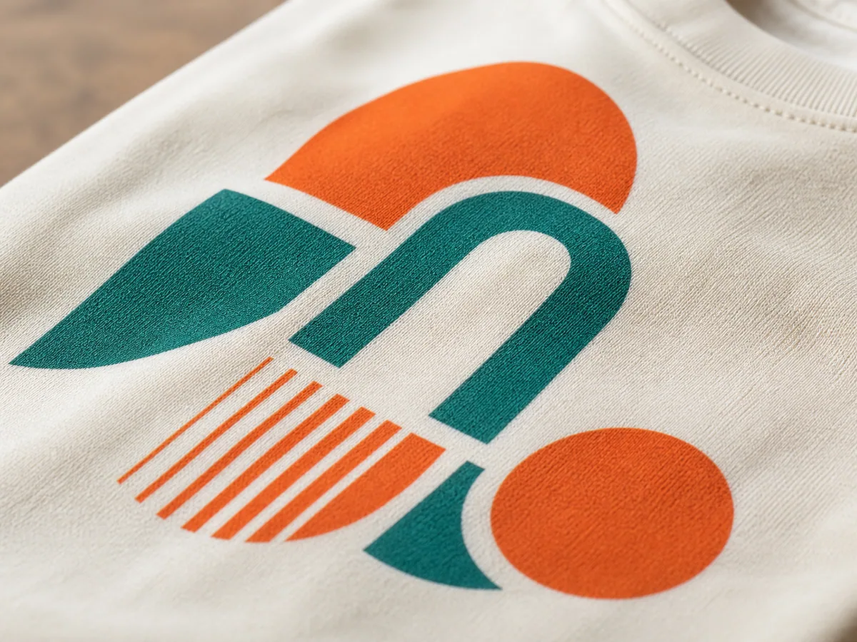Impresión en serigrafía sobre una playera de algodón