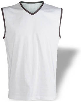 camisetas sin mangas combinadas